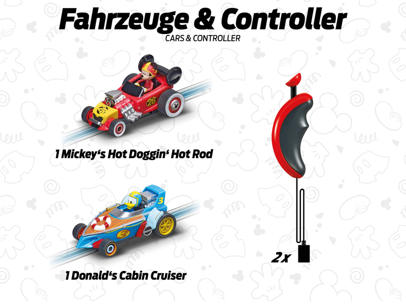 Carrera first race track - mickey's fun race, , medium image number null