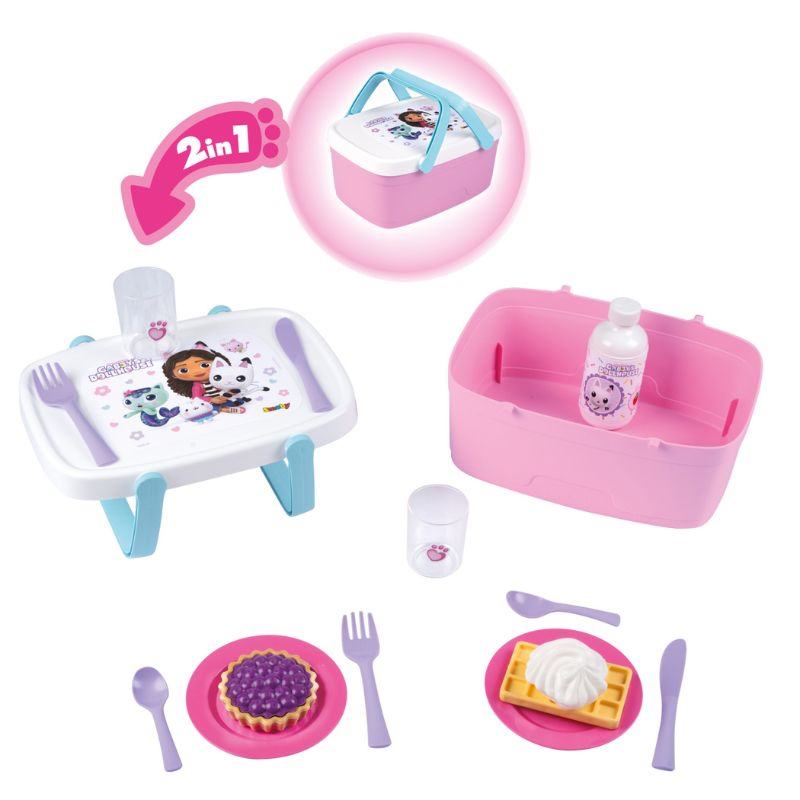 Smoby gabby 2in1 picnic basket 7600312517, , medium-null