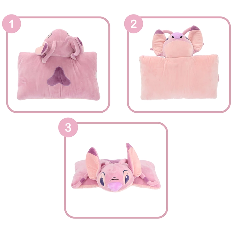 Lilo & stitch 2-in-1 cushion - angel, , medium-null