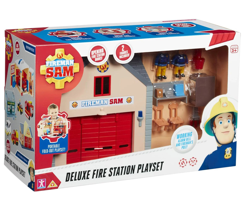 Fireman sam deluxe fire station playset, , medium-null