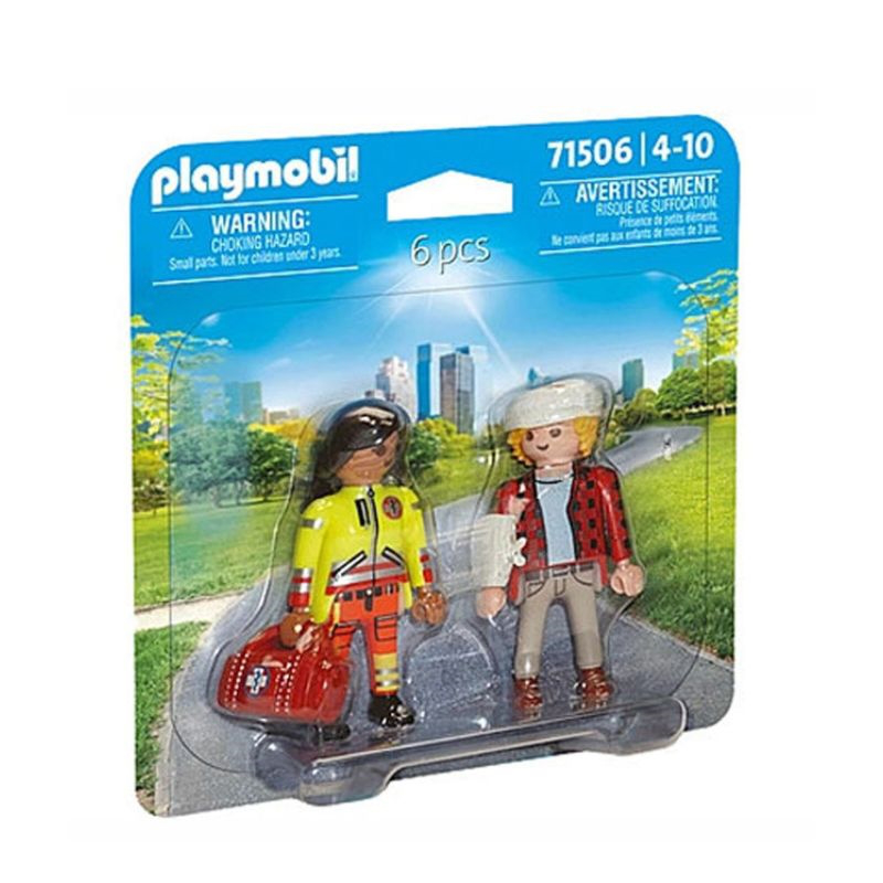 Playmobil 71506 my life - paramedic with patient, , medium-null