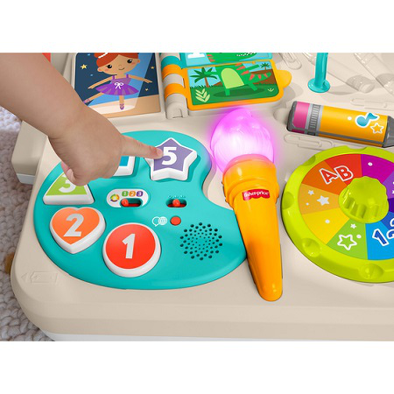 Fisher price laugh & learn 4in1 activity table & easel 6m+ jlm96, , medium-null