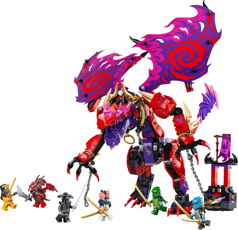 Lego ninjago thunderfang dragon of chaos, , medium-null