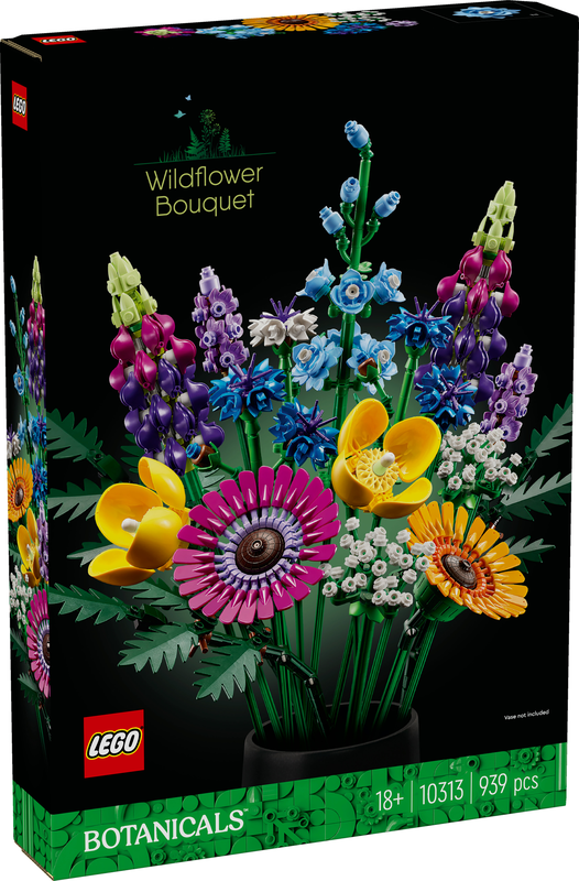 Lego botanical wildflower bouquet 10313 &gamma;&iota;&alpha; &eta;&lambda;&iota;&kappa;ί&epsilon;&sigmaf; 18+ 939&tau;&mu;&chi;, , medium-null