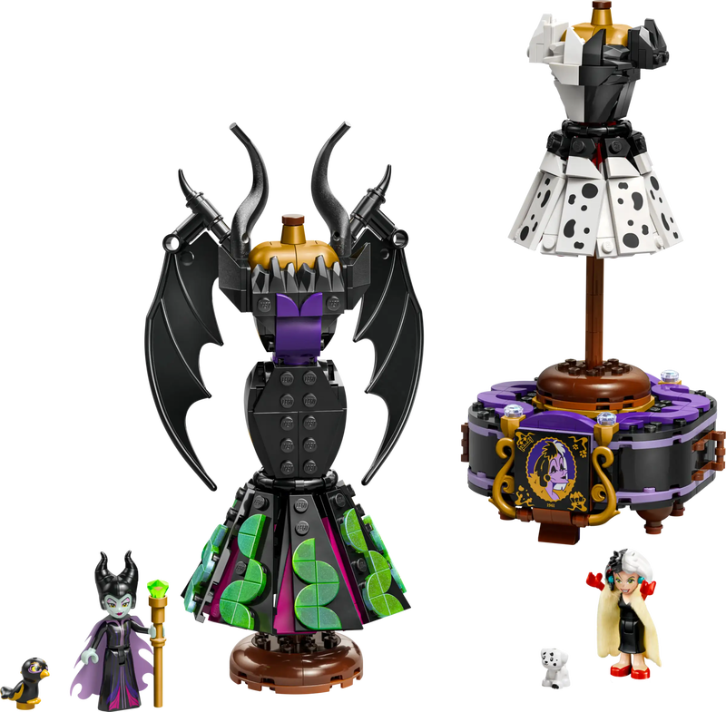 Product image: Lego disney 43262 maleficent's and cruella de vil's dresses, , medium-null