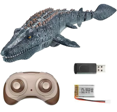 Rc remote controlled mosasaur predator dinosaur