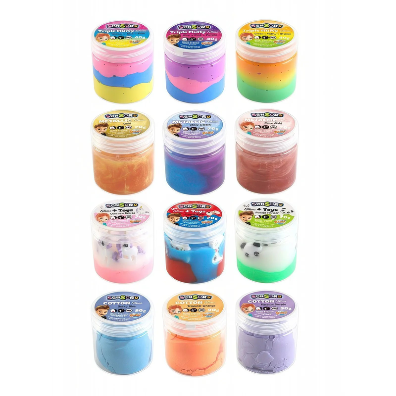 Product image: Buki sensory slime - single jar assorted, , medium-null