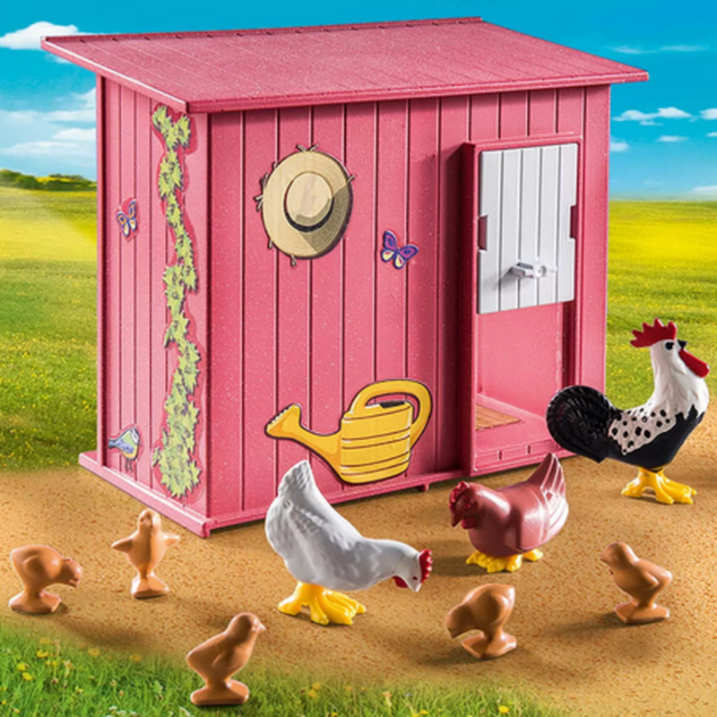 Playmobil country - hen house 4y+ (71308), , medium-null
