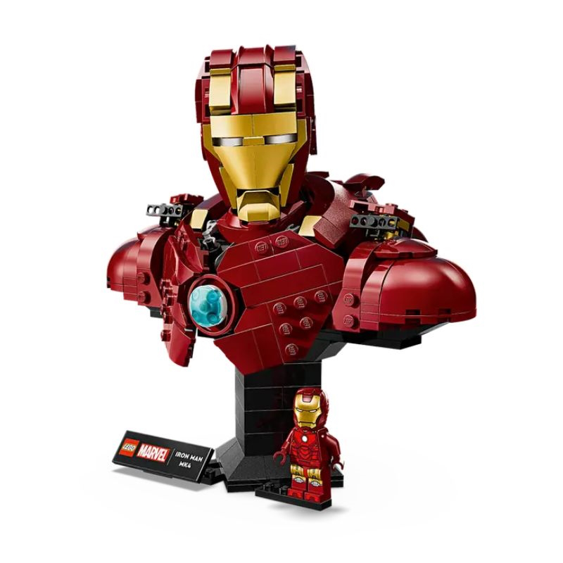 Lego marvel iron man mk4 bust 76327 &gamma;&iota;&alpha; &eta;&lambda;&iota;&kappa;ί&epsilon;&sigmaf; 16+ 436&tau;&mu;&chi;, , medium-null