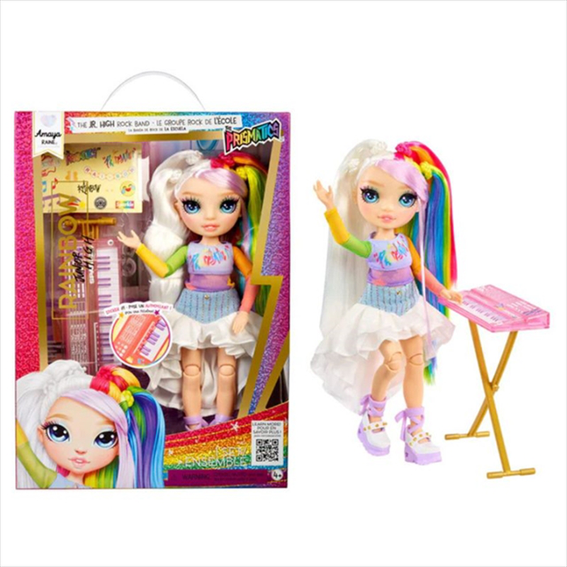 Rainbow high jr high rock band - amaya - rainbow 9&rdquo; fashion doll 565772, , medium-null