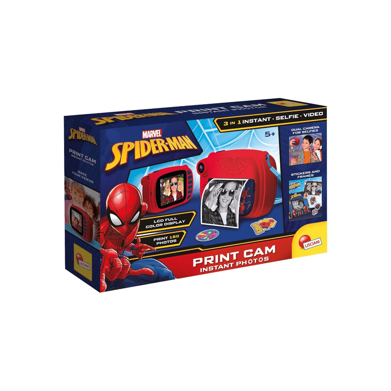 Marvel spiderman print camera-null