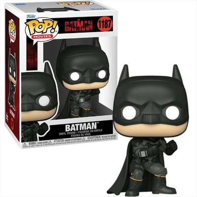 Funko pop! Funko pop! Movies: the batman - batman #1187 figure, , medium