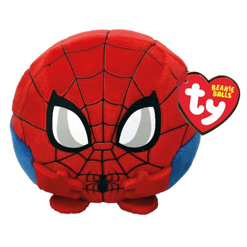 Ty beanie balls plush marvel spiderman, , medium-null
