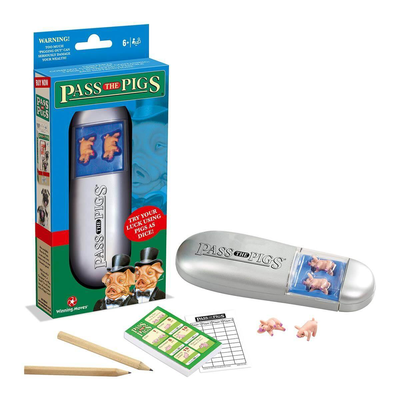 Pass the pigs dice game, , medium
