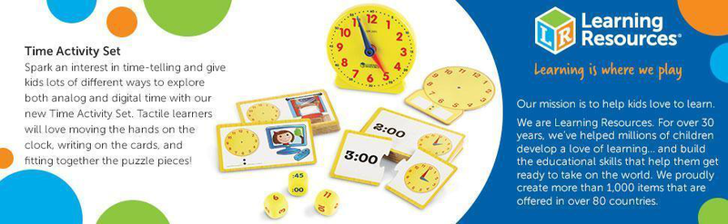 Learning resources time dominoes, , medium-null