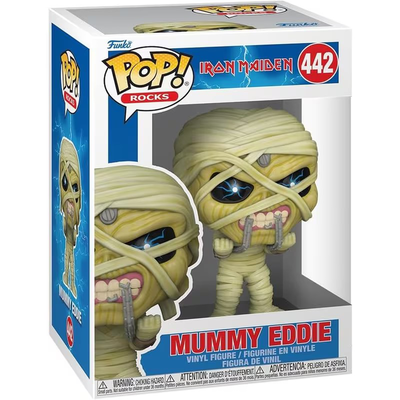 Pop funko! Rocks: iron maiden mummy eddie figure, , medium