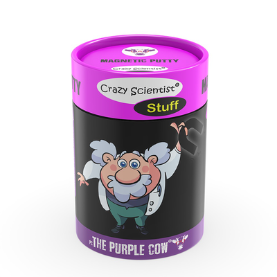 Purple cow crazy scientist stuff - magnetic putty