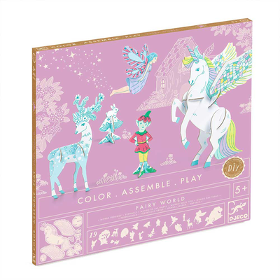 Fairy world - color and assemble