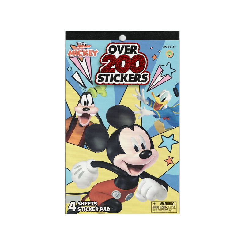 Disney mickey sticker booklet: celebrate the magic with over 200 stickers!, , medium-null