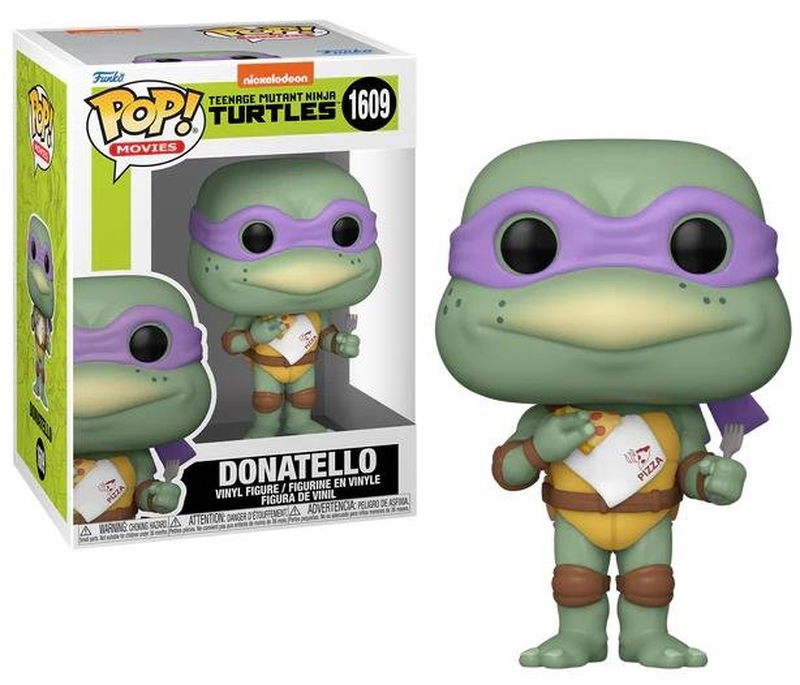 Funko pop! Movies: teenage mutant ninja turtles - donatello with napkin #1609 vinyl figure, , medium-null