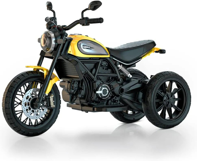 Moto ducati scrambler electric 12v battery powered 3-wheel motorbike ride-on