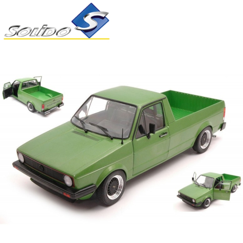Product image: Solido 1/18 volkswagen caddy mk1 custom, green, , medium-null