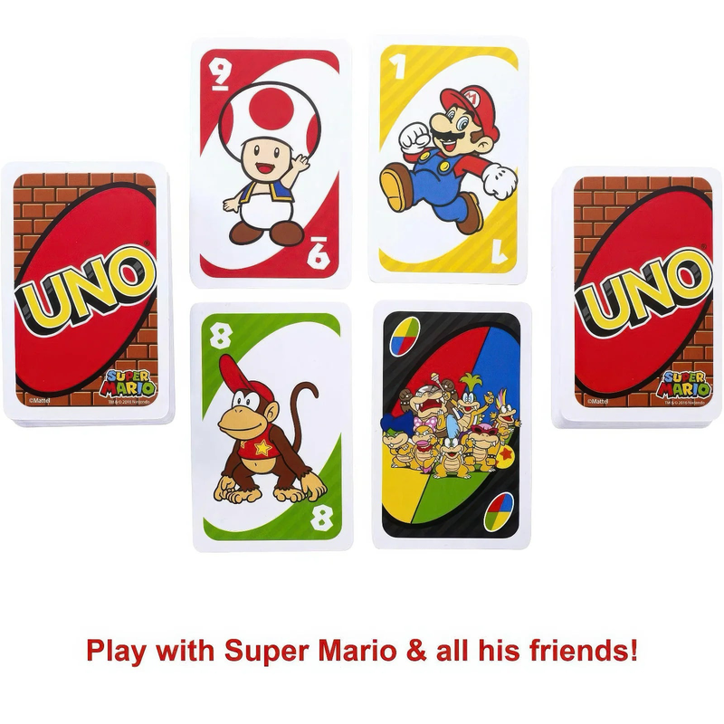 Product image: Uno super mario card game, , medium-null
