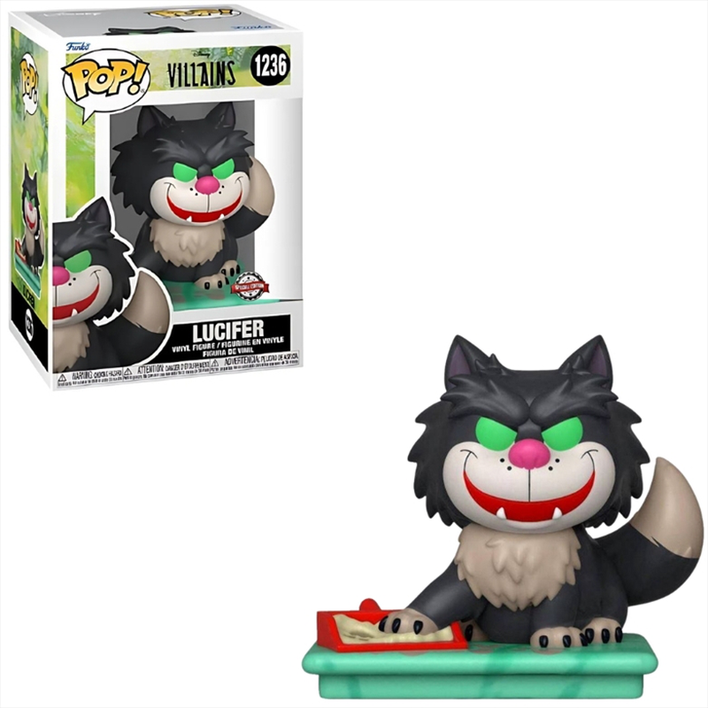 Funko pop! Disney: villains - lucifer special edition #1236 vinyl figure, , medium-null