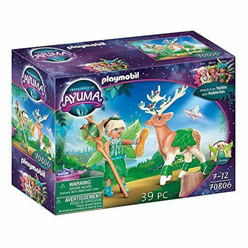 Playmobil 70806 adventures of ayuma forest fairy mit seelentier, , medium image number null
