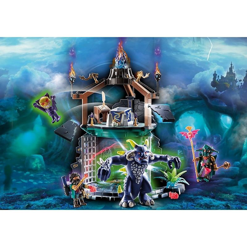 Playmobil 70746 novelmore - violet vale - demon lair, , medium-null