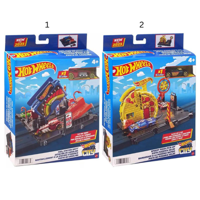 Hot wheels city mini tracks hmd53, , medium