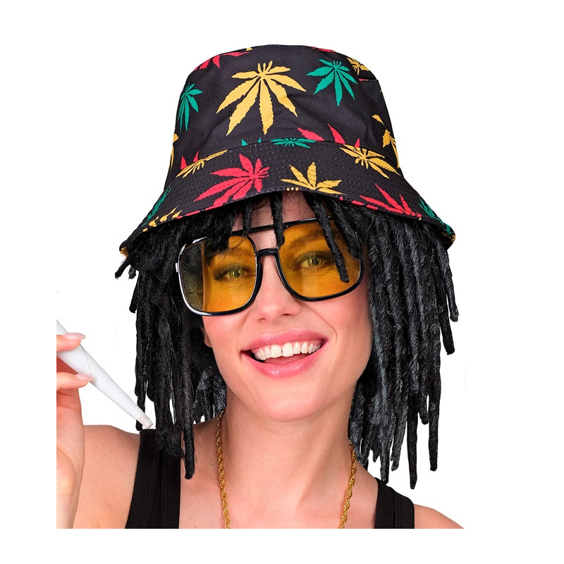 Jamaican style wig, , medium-null