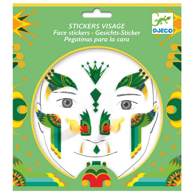 Djeco face stickers dragon, , medium
