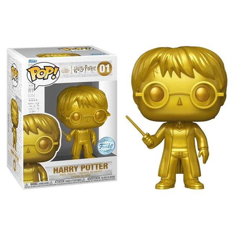 Funko pop!: harry potter - harry potter gold special edition #01 vinyl figure, , medium-null