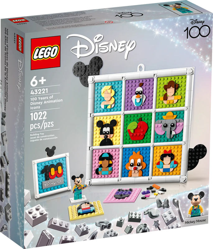 Lego 43221 disney 100 years of lego disney animation icons, , medium-null