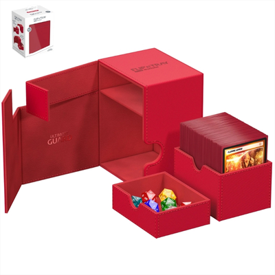 Ultimate guard flipntray 133+ xenoskin - red, , medium