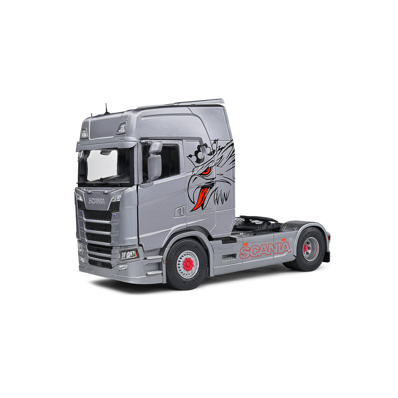 Product image: Scania s580 highline – custom silver 2023 1:24 die-cast model s2400305, , medium-null