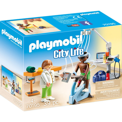 Playmobil 70195 city life hospital physiotherapist