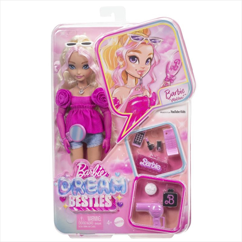Barbie dream besties - barbie malibu hyc21, , medium-null