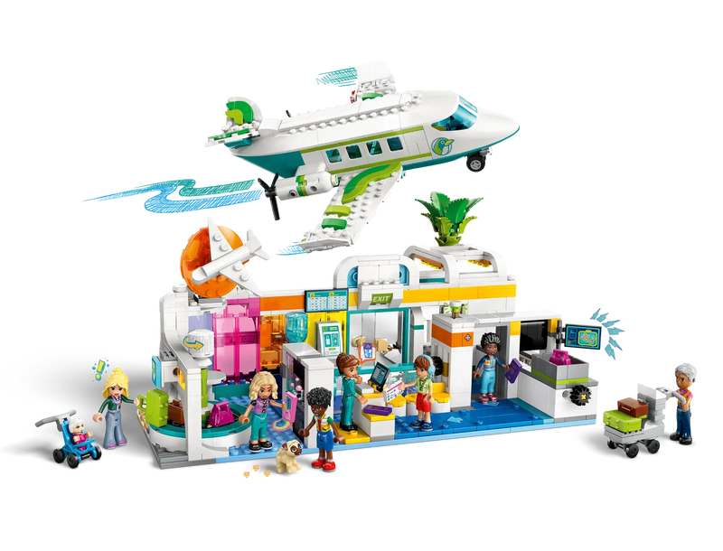 Product image: Lego friends 42656 heartlake city Airport and Airplane, , medium-null
