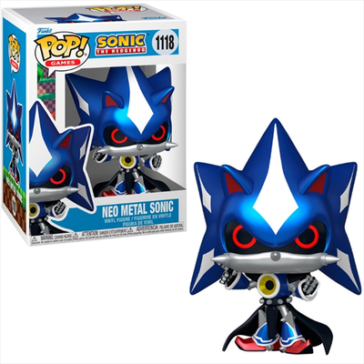 Funko pop! Games: sonic the hedgehog - neo metal sonic #1118 vinyl figure, , medium