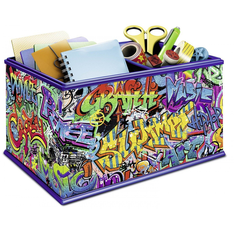 Ravensburger 3d puzzle 216 &tau;&epsilon;&mu;. &Kappa;&omicron;&upsilon;&tau;ί &alpha;&pi;&omicron;&theta;ή&kappa;&epsilon;&upsilon;&sigma;&eta;&sigmaf; graffiti 12111, , medium-null