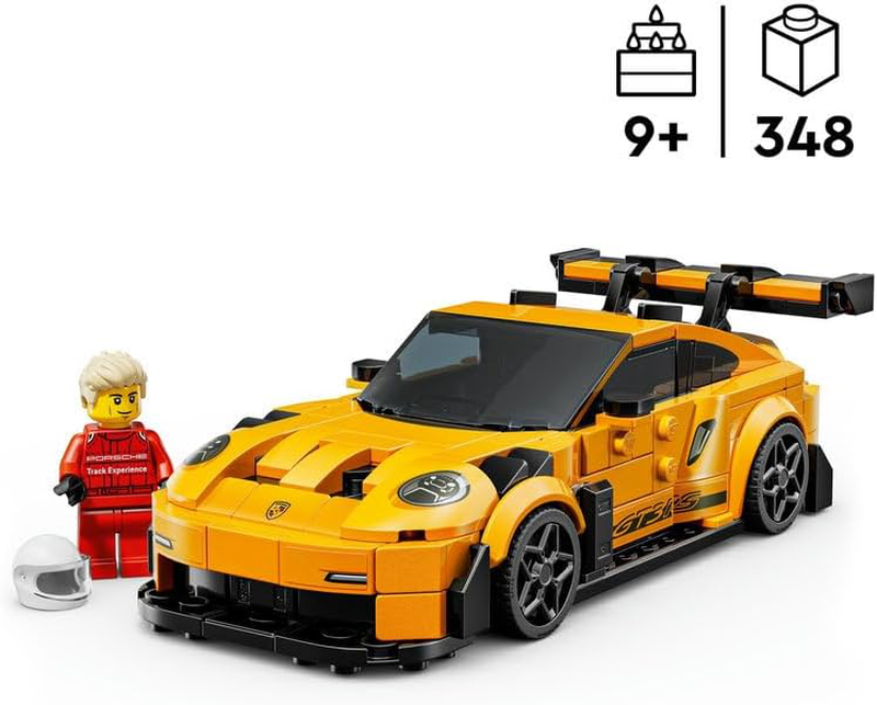 Lego speed champions porsche 911 gt3 rs super car, , medium-null