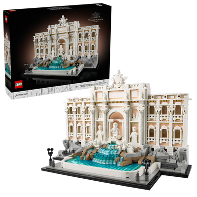 Lego architecture 21062 trevi fountain for adults, , medium
