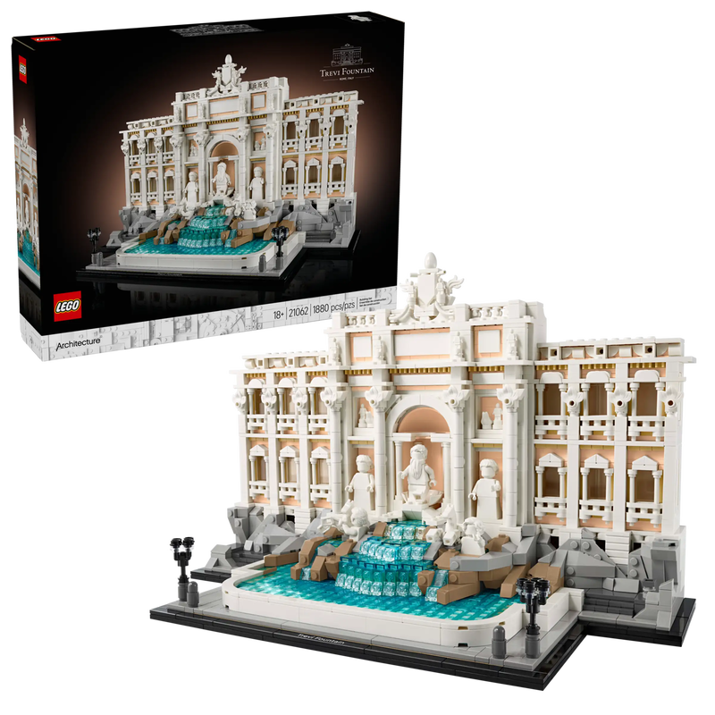 Lego architecture 21062 trevi fountain for adults, , medium-null