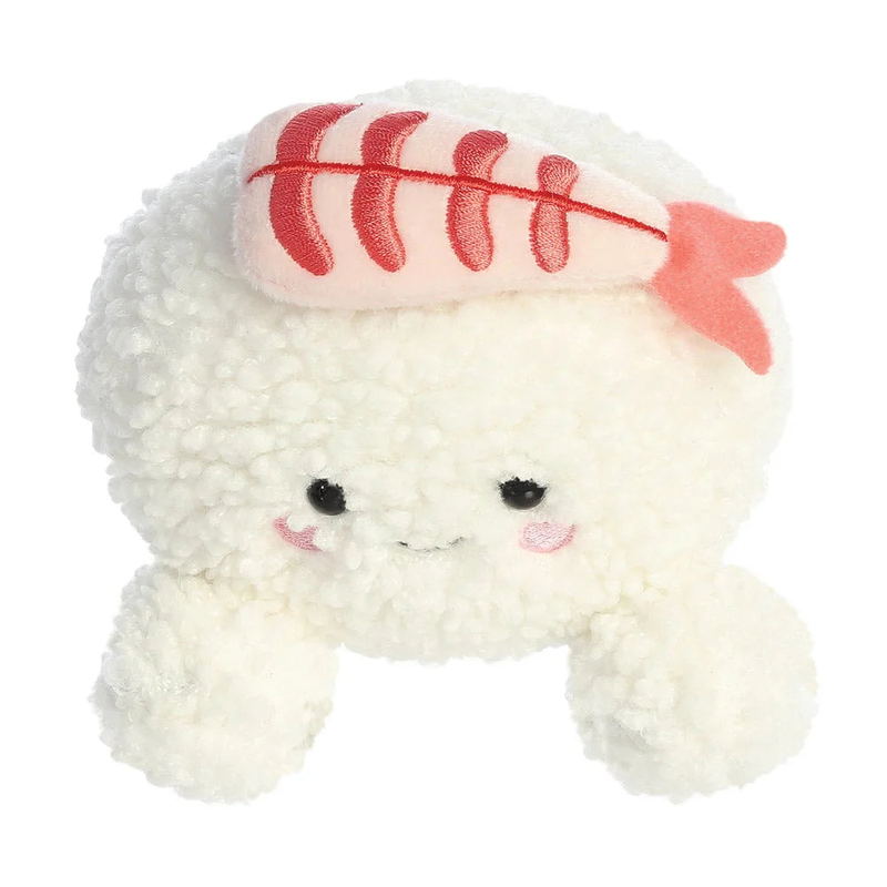 Palm pals ebi shrimp sushi 5-inch soft toy, , medium-null