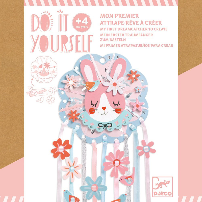 Diy rabbit dreamer dreamcatcher, , medium-null