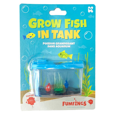Fumfings growing fish in tank, , medium