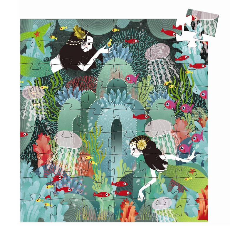 Mermaid puzzle 54pcs, , medium-null