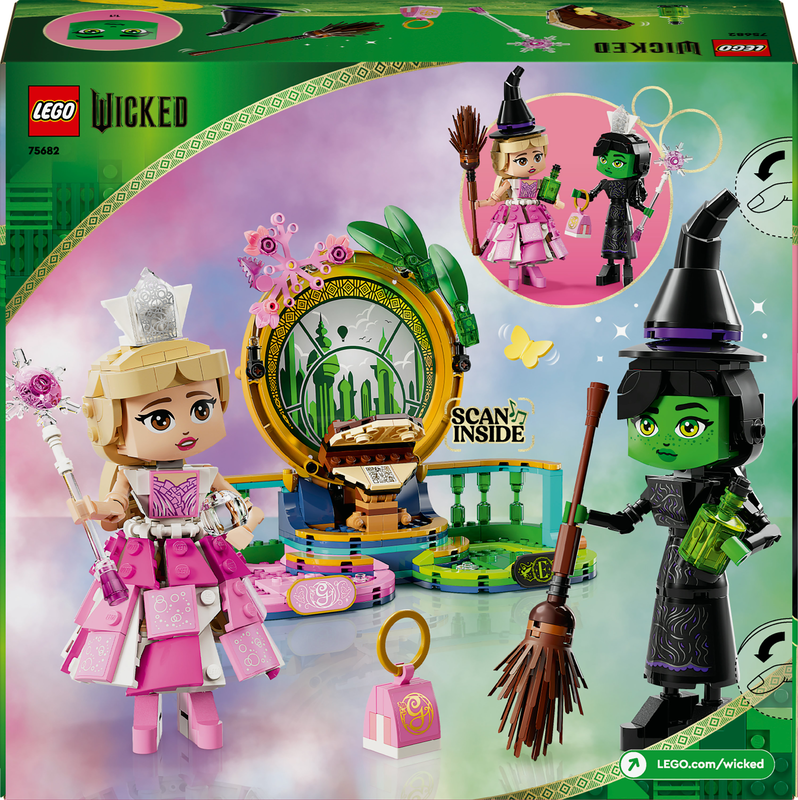 Lego wicked elphaba & glinda figures 75682 &gamma;&iota;&alpha; &eta;&lambda;&iota;&kappa;ί&epsilon;&sigmaf; 10+ 558&tau;&mu;&chi;, , medium-null